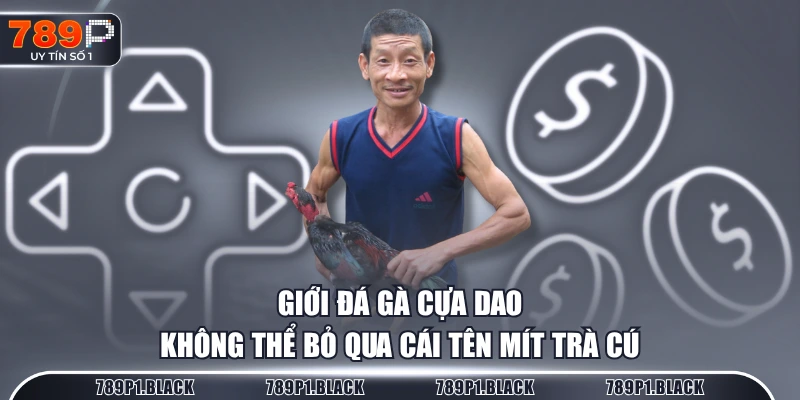 Giới đá gà cựa dao không thể bỏ qua cái tên Mít Trà Cú